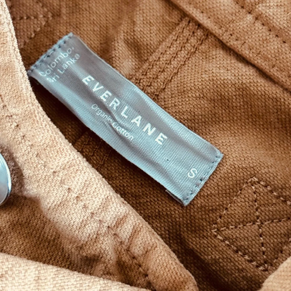 Women's Everlane Organic Cotton Parka in Cappuccino / Tan - Picture 6 of 7